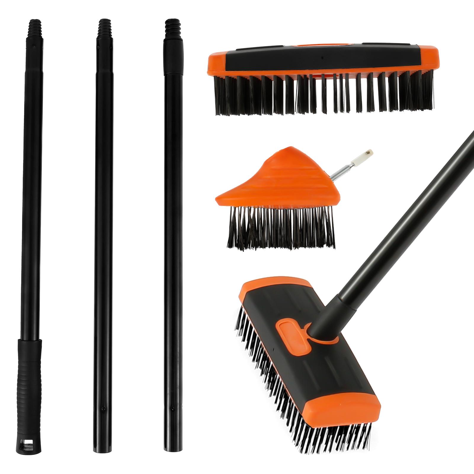 

Garden Weeding Tool Weed Remover Brush with Adjustable 133cm Handle Weed Remover Garden Supplies Horticulture Wire Brush Outdoor