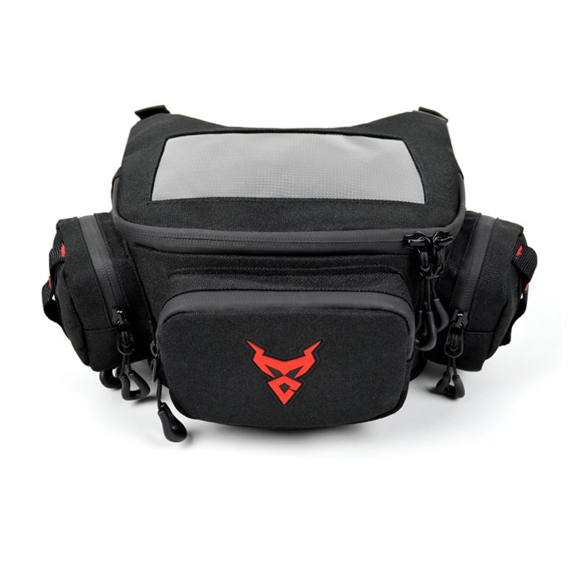 Touch Screen Motorcycle Front Bag Waterproof Moto Waist Bag Large Capacity Scooter Motorbike Pedal Moto Storage Bag Mobile Phone