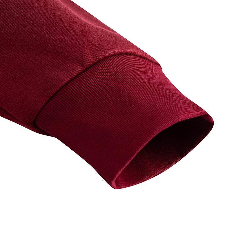 Anta Autumn Fleece Hooded Sweatshirt Unisex tops Lychee-Red 972548703-4