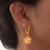 Stainless Steel Earrings Exquisite Y2K Metal Plum Blossom Plant Earring Luxury Gold-plated for Women High Quality Jewelry