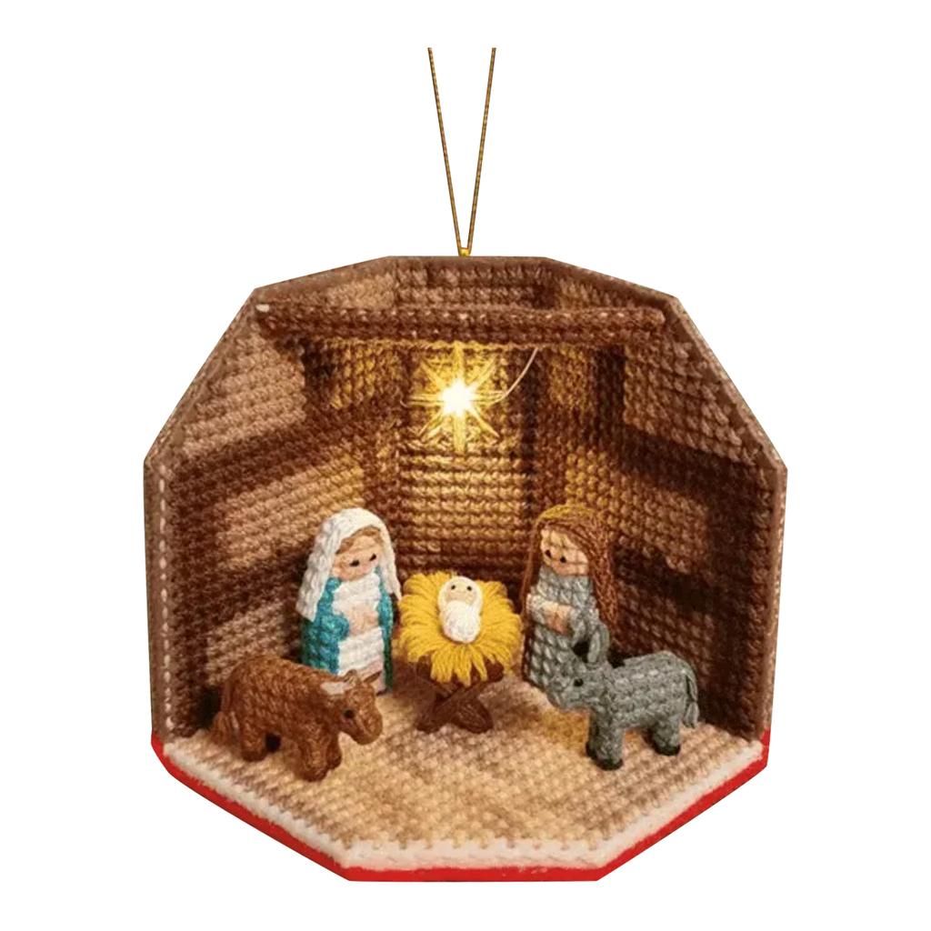 2D Flat Pendant, Christmas Tree Pendant, Home Decoration, Acrylic Pendant