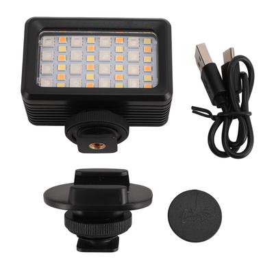 LED-Kameralicht, 40 m, wasserdicht, 2700 K bis 5600 K, tragbares Unterwasser-RGB-Videolicht für Live