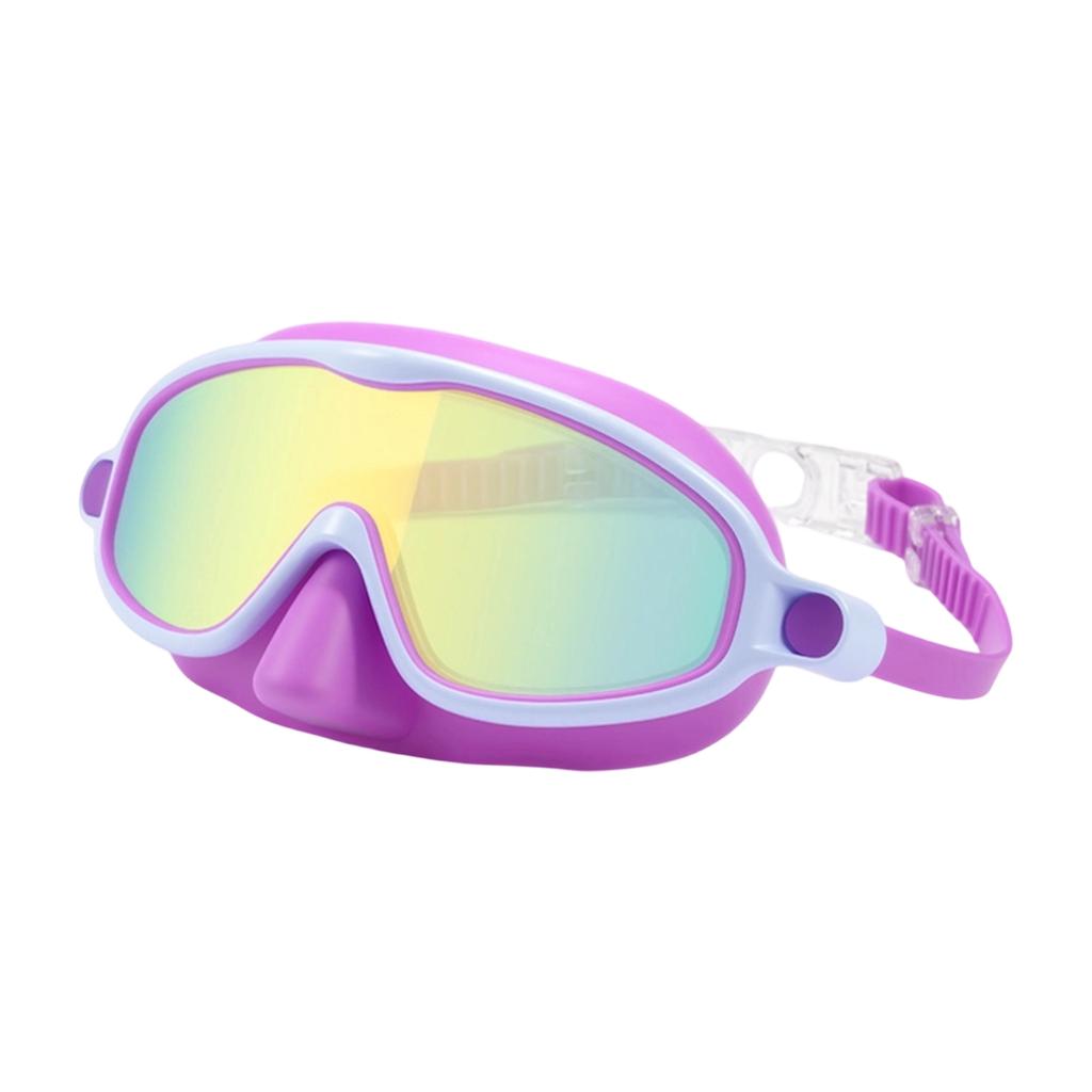 Children's Swimming Goggles , -fog, High-definition , Large Frame Diving Mask, Suitable For Boys And Girls, Ideal For Swimming And Beach P