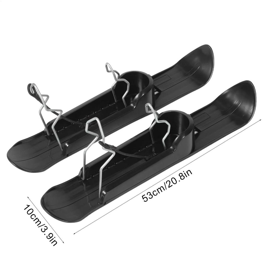 Balance Radfahren Schnee Ski Set Tragbar Sicher Spaß Anbauteil Winter Radfahren Schlitten Set für Schneefelder Resorts Skateboard Sportarten