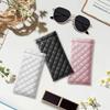 Pack Of 2 Portable PU Glasses Holder Soft Lining Enclosure For Men Women Travel Accessories