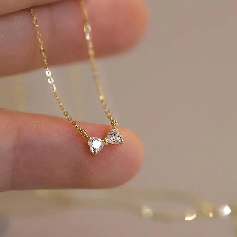 

Huitan Новое милое ожерелье с подвеской в виде бантика для леди, простое, стильное, романтичное, шейные аксессуары, женская модная свадебная бижутерия для вечеринки 45CM