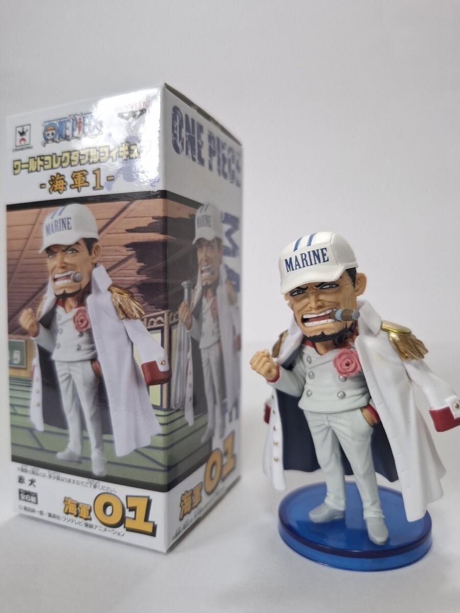 [USED]ONE PIECE World Collectable Figure (WCF) - Marine Admiral Akainu (Sakazuki) with Display Box