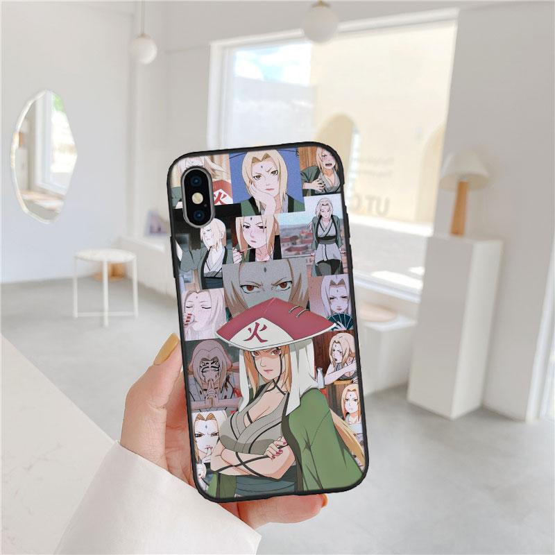 LO72 NARUTO Tsunade Soft Shell Phone Case for OPPO A40 A60 A80 A15 A16 A16K A12 A17 A17K A54 A54S A53 A53S A55 A56 A57 A98 F23