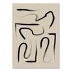Moderne Kunst Matisse Abstrakte Poster Zeichnung Körper Linie Figur Malerei Wand Bild Leinwand Druck Nordic Wohnkultur für Wohnzimmer