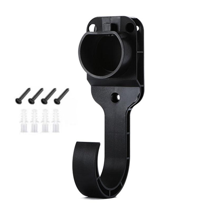 EV Charger Holder Electric Vehicle Charging Cable Hook Mount Bracket for J1772 Type2 European Standard Charger Accessories