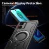For Moto G 2024/Moto G PLAY/G POWER/G STYLUS/G13/G23/G53/MOTO EDGE Rotating Magnetic Ring Holder, Phone Case Protective Cover