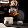 Flower Mouth Handle Boiling Water Kettle Large Capacity Tea Soaking Pot Household Flower Tea Kettle with Filter Teaware Supplies