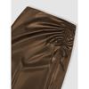 Women's Summer Casual Package Hip Slim Split Leather Skirt