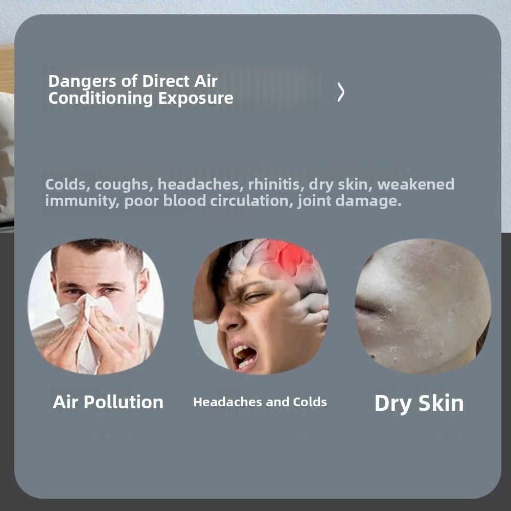 Anti Direct Blowing Air Conditioner Windshield Adjustable Scalable Air Guide Plate Room