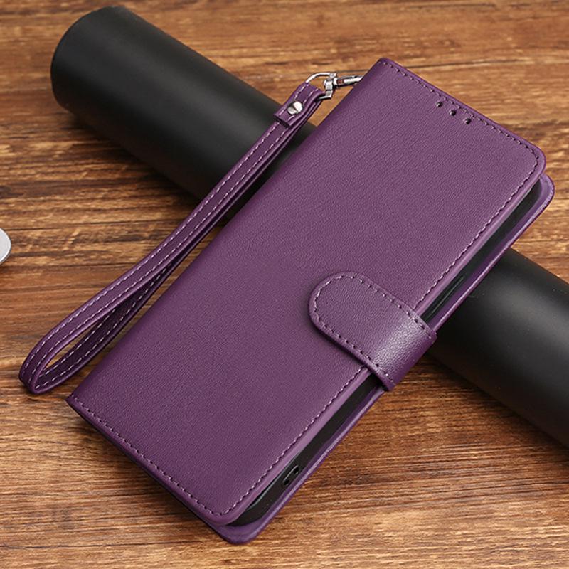 

Flip Magnetic Phone Case for Sharp Zero 6/R8 Pro with SIM Card Holder Zero 2 фиолетовый