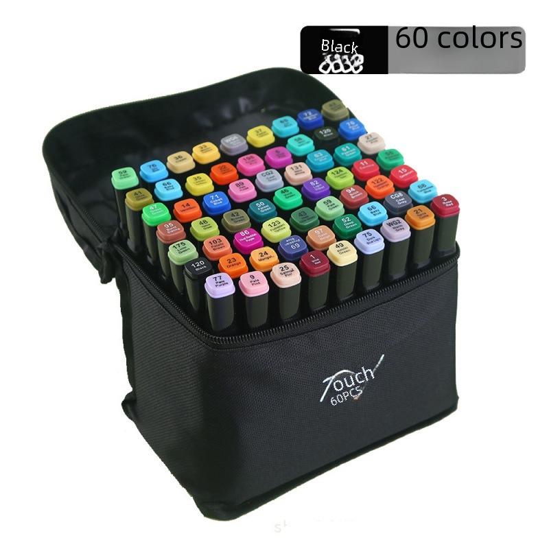262-Color Dual-Tip Permanent Marker Set for Student Art & Painting