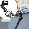 Clamp Mount Adjustable Cornet Attachment Mic Clip Holder Support for Podcasting Trombone Practice