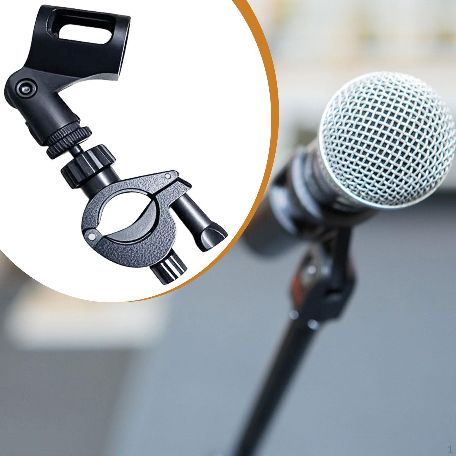 

Регулируемое крепление-зажим для микрофона, держатель-клипса для подкастинга, для занятий на тромбоне Style B