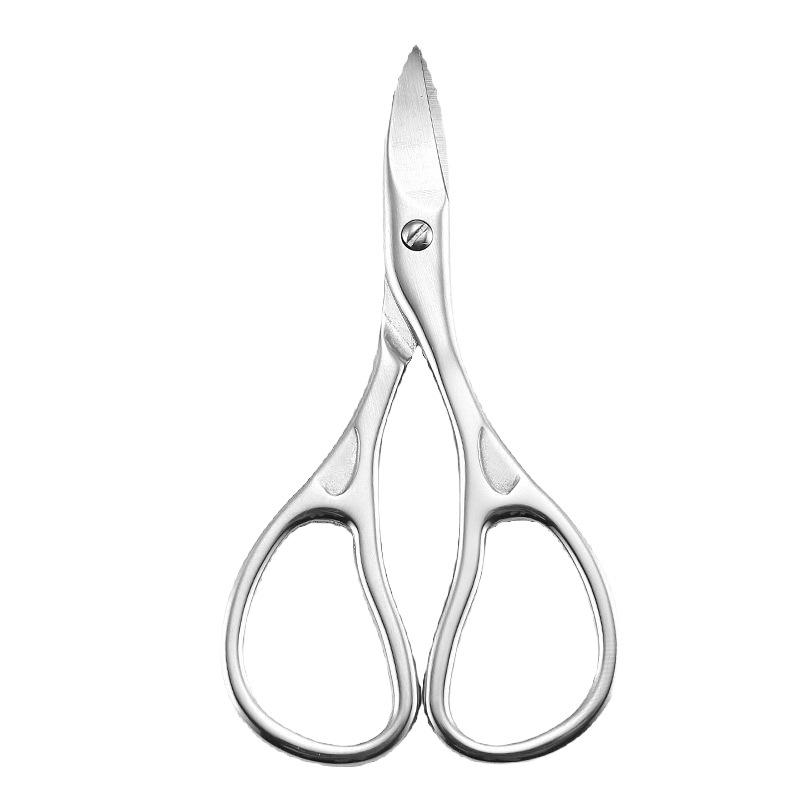 

BEPAN 1Pcs Multi-purpose Curved Blade Manicure Professional Nail Cutter Scissors Eyebrows Eyelash Pedicure Fingernail Toenail Clipper