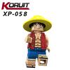 KT1008 Anime Buliding Blocks Bricks Mini Action Toy Figures Kids Educational Assemb Toys Birthday Gifts