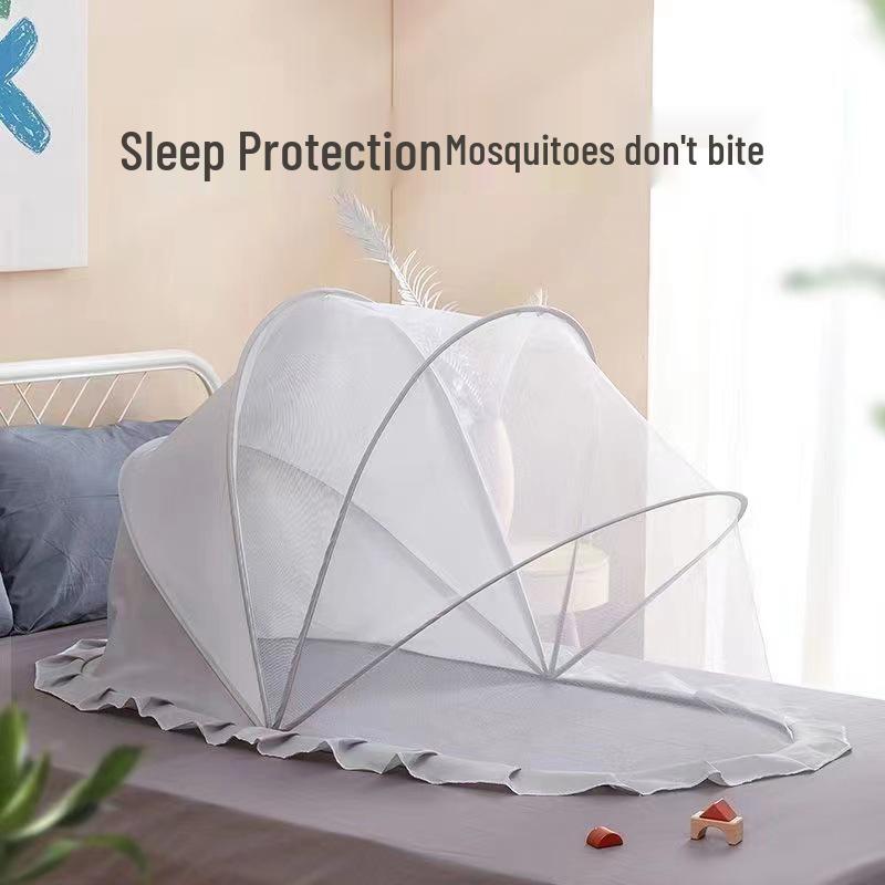 Foldable Baby Crib Mosquito Net - Universal Fit for Kids & Newborns