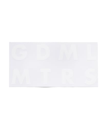 

GORDON MILLER Вырезанная наклейка GDMLMTRS 200 x 95 Белый 1765495