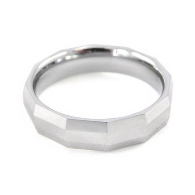 Tungsten Ring 'High Tech' Black Silver