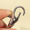 1/6/10PCS Silicone Lobster Clasp Pen Holder Anti Lost Key Ring Multi-Color Pen Clip With Lobster Clasp Nurse Badge Accessories