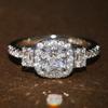 Recommended, Classic Women'S Micro-Set Zircon Wedding Ring, Hand Jewelry