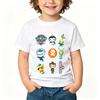 The Octonauts Kawaii Children T-shirts High Quality 100%Cotton Short Sleeve Boys Girls Tees Casual Cartoon Kids Camisetas Anime T-shirt summer Tops