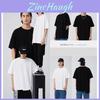 Cotton Mens Short Sleeve T Shirt With Round Neck For Summer Casual Wear