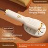 Portable Handheld Garment Steamer Odor Removal Fast Heating Wide Ironing Panel for Home Travel Clothes Care