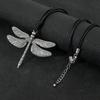 Retro Dragonfly Pendant Women'S Long Fashion Trend Versatile Sweater Chain Accessories