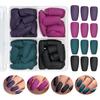 96Pcs Solid Color Fake Nails Patches Glossy Frosted Press On Nails for Women DIY Manicure Acrylic Stick-on False Nails Extension