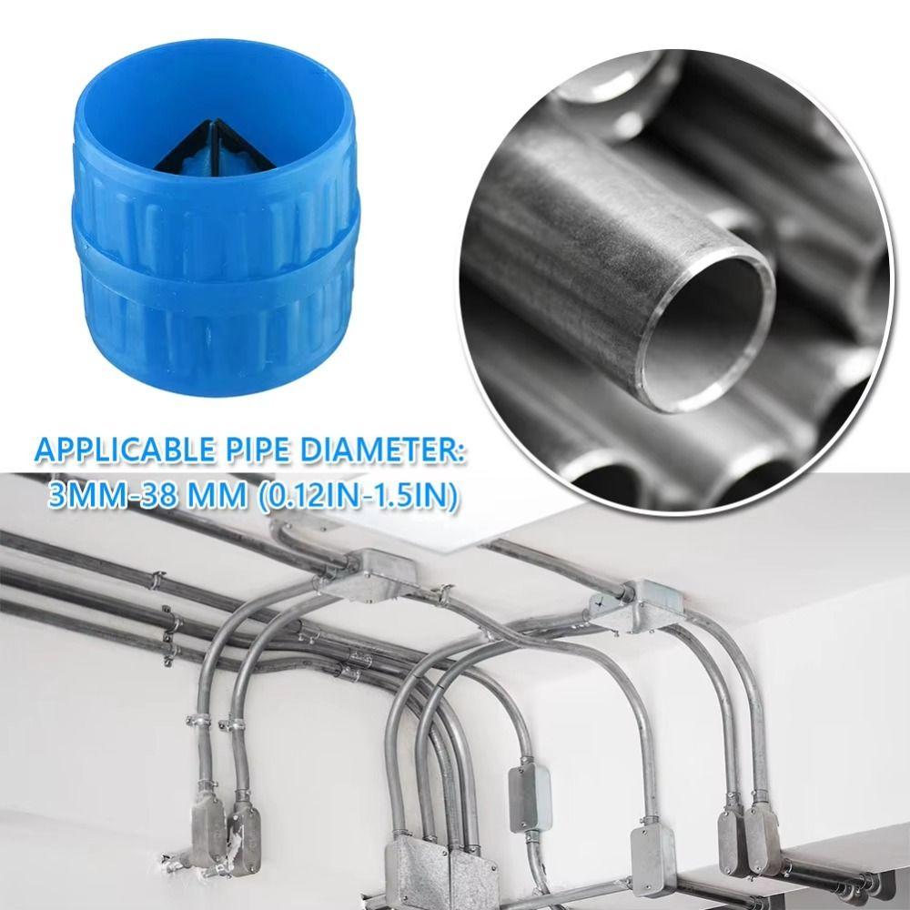 Anti-slip design Pipe Reamer Easy edge trimming Burrs Remover Chamfer Tool  PPR Tubes