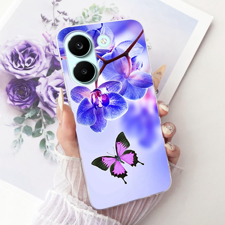 For Xiaomi Poco X8 Pro 5G Case Cute Cat Peacock Painted Cover Soft Slim Phone Case For Xiaomi Poco X8 Pro Max PocoX8 Pro 5G Bags