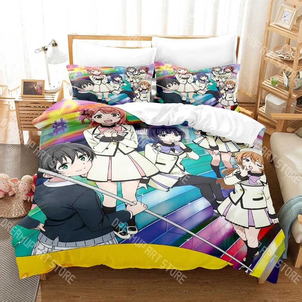 3D Print Anime Love Live! Bedding Set Cartoon Anime three-piece set Adult Kid Bedroom Duvetcover Sets