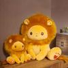 Stuffed Lion Animal Plush Toy With Soft Filling For Jungle Adventure Doll Gifts