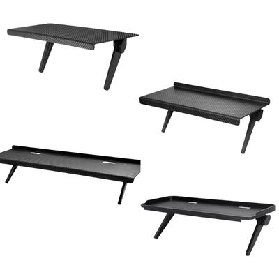 Scaffali Superiori Regolabili per Schermi TV Monitor per Computer Scrivania Scaffale Superiore per Archiviazione Scatola Media TV, Scaffale per Router