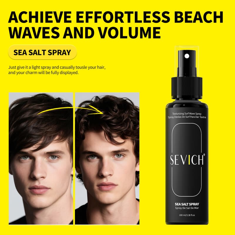 Natural Salt For Spray Sea Men Hair Volume Powder Sea Salt Hair Mist Spray Long Lasting Hold Hair Styling Spray Christmas Gifts