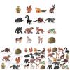 Forest Animal Pvc Miniature Models For Cake Decor And Nature Scene Figurines