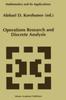 The Operations Research and Discrete Analysis : 391 Book