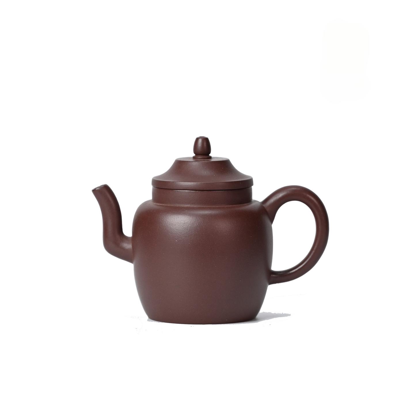 

200ml Ancient Yixing Purple Clay Teapots Famous Artists Handmade High Pot Raw Ore Mud Kettle Chinese Zisha Tea Set Gifts Craft