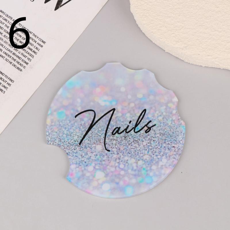 Akrylnagelrekvisita Fotorekvisita Nageltekniker Fotorekvisita Nagelteknikerrekvisita Skönhetssalongrekvisita Skiva