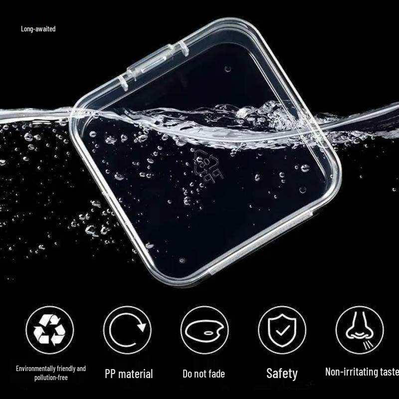 Large Transparent Jewelry Storage Box, PP Material
