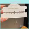 New Style Zircon Cross Iris Flower Bracelet With Elegant Design For Women