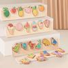 Wooden 3d Kids Shape Puzzle Animal Figures Early Education Cognitive Development