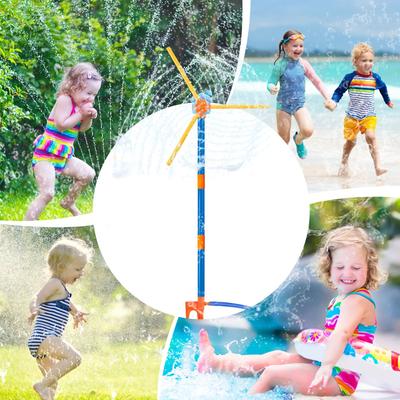 Juguete Aspersor Molino de Viento para Niños Aspersor Giratorio para Exteriores