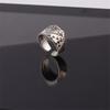 Vintage Punk Poker Joker Silver Color Rings for Men Goth Jewelry Anillos Women Finger Ring Gift
