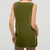 Women's Casual Fashion V-Neck Sleeveless Top Solid Color Vest T-Shirt